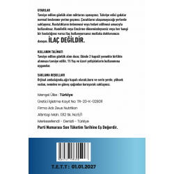 Multivitamin 30 Kapsül Zeus Nutrition